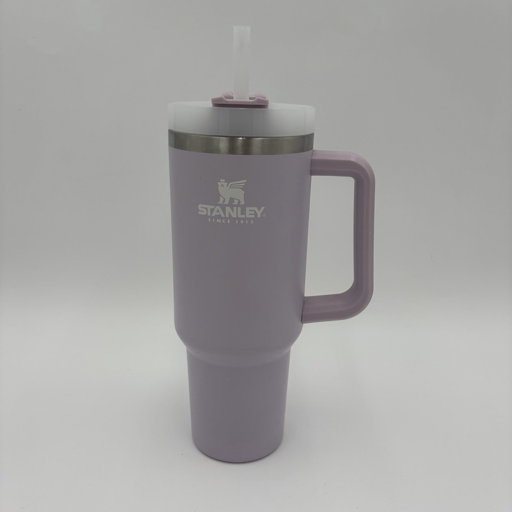 Stanley 40oz Quencher Lavender Purple H2.0 Stainless Steel Tumbler‎ Water
